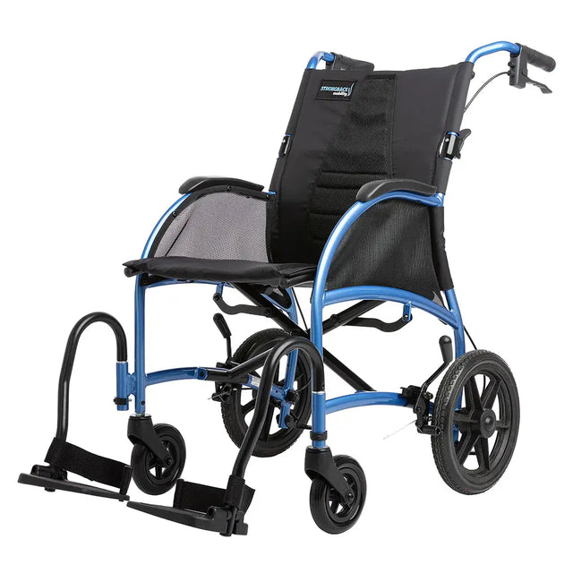 Strongback Excursion Transport Chair with Attendant Brakes Strongback