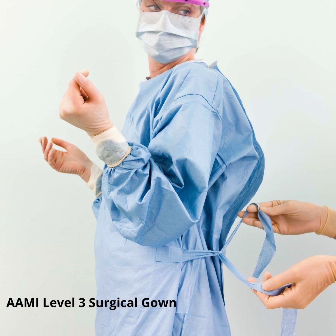 Surgical gown  WLG1002L3  Hubei Wanli Protective Products  unisex   disposable  breathable