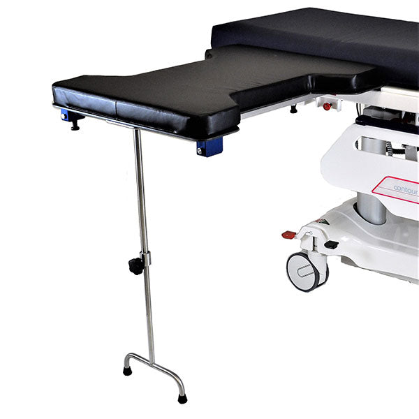 Midcentral Medical MCM-337 Underpad Mount Phenolic Hourglass Surgery Table W/Single Leg