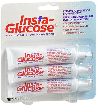 Cherry Glucose Supplement Gel 3 Pack