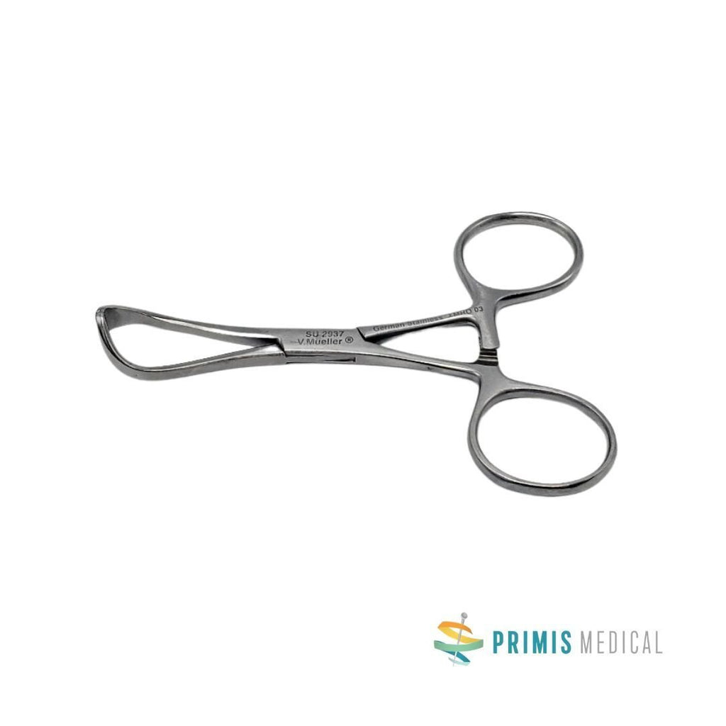 V. Mueller SU2937 Lorna Non-Perforating Towel Forceps Edna-Style 3-7/8"