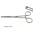 Aesculap EA016R Allis Intestinal Grasping Forceps, Straight, 6 1/8" Aesculap