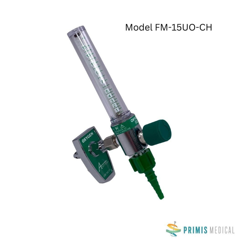 Amvex Thorpe 15 Liter Oxygen Flowmeter Model FM-15UO-CH
