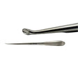 Boss 70-7183 Spinal Fusion Curette  9 Inch Reverse Angled Size 00 Boss Instruments