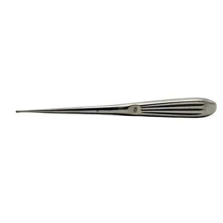 Aesculap MD484 Bruns Bone Curette, Straight, 8" Aesculap