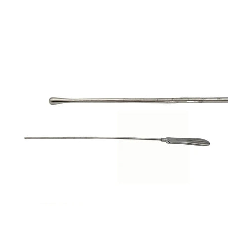 Aesculap EO012R OB/GYN Sims Uterine Probe Curved 4mm Diameter Malleable 13-1/8" Aesculap