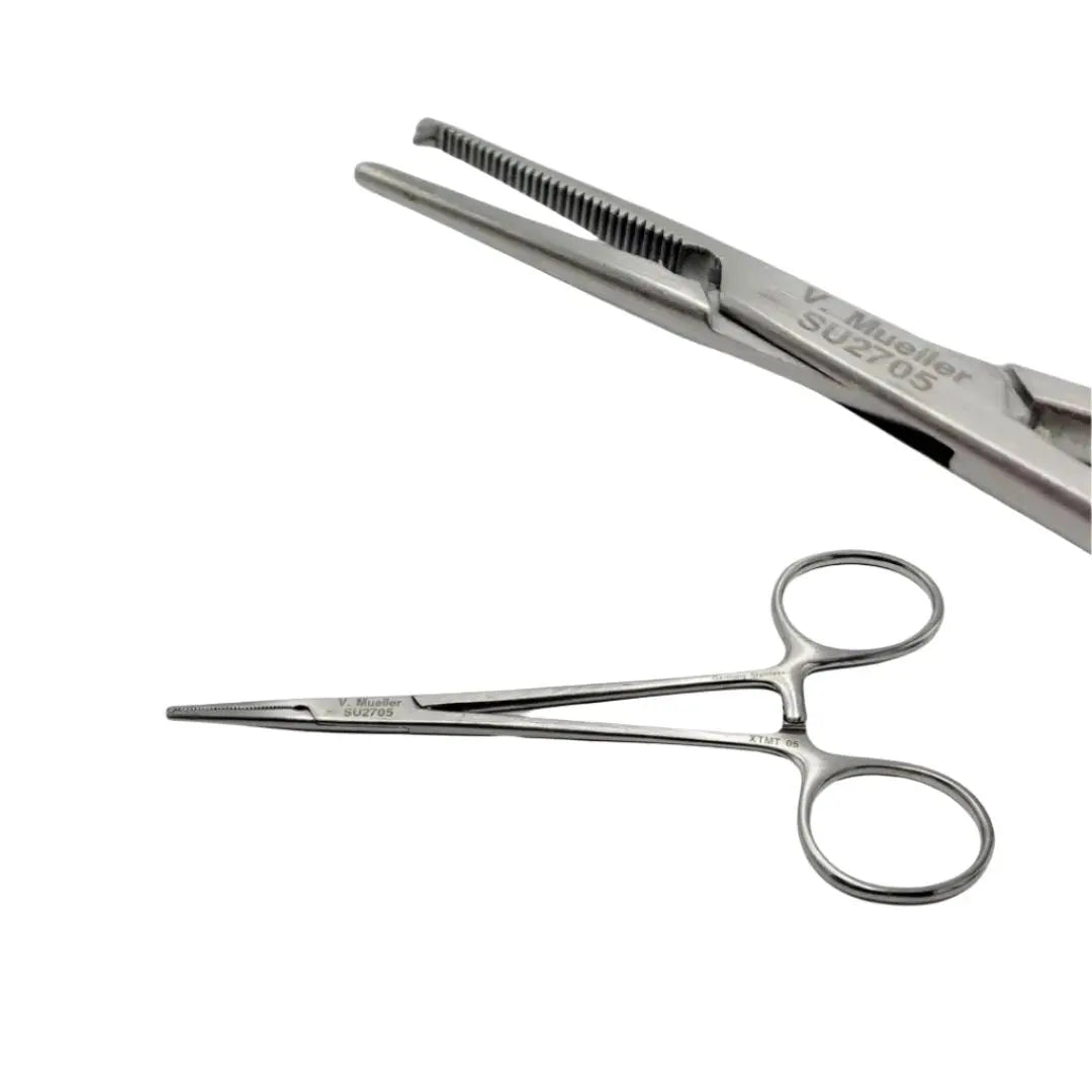 V. Mueller SU2705 Halsted Mosquito Forceps Straight 1 X 2 Teeth 4-3/4" (12.2Cm) V. Mueller