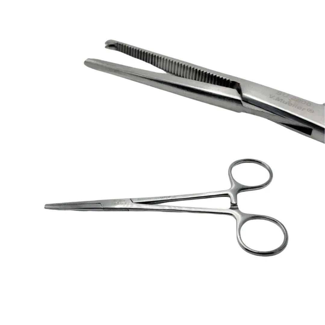 V. Mueller SU2800 Ochsner Artery Forceps 1 X 2 Teeth Straight 6-1