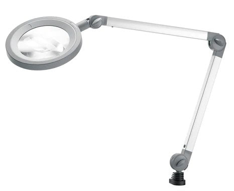 Waldmann113525000-00698859 MLD LED Magnifier, 3.5d, 31" Double Arm - Clamp