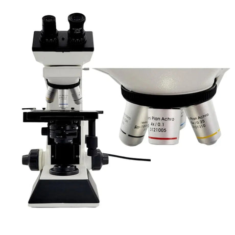 Seiler Microlux lll w/ 10x W.F Eye Pieces & 4 Objectives Microlux