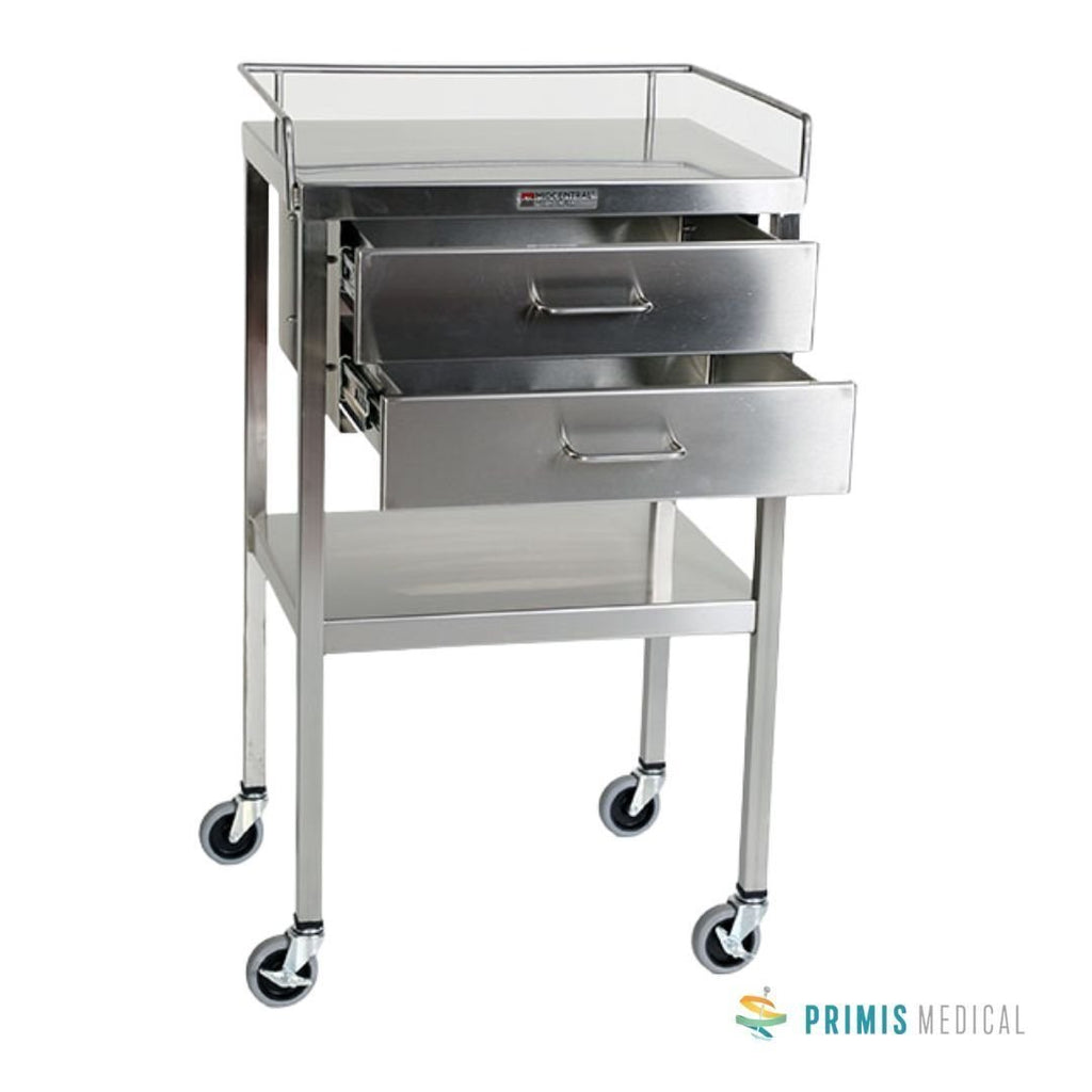 MidCentral Medical Stainless Steel MCM-521 Utility Table 16" x 20" x 34" (New)