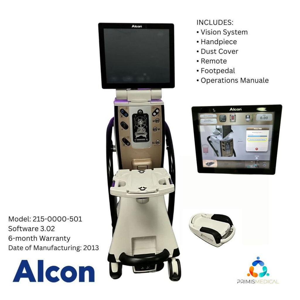 Alcon 215-0000-501 Centurion Vision System w/ OZIL Handpiece, Remote, & Foot Pedal