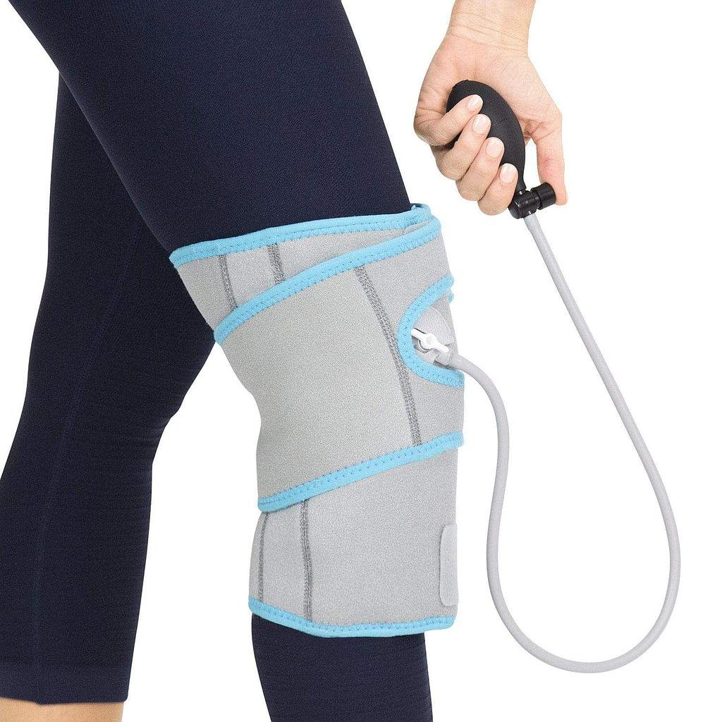 Vive Health SUP2007GRY Compression Knee Ice Wrap