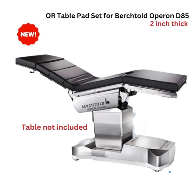 Midcentral Medical MCP-1100 OR Table Pad Set for Berchtold Operon D85 Midcentral Medical