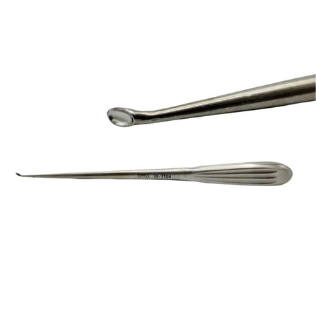 Boss 70-7184 Spinal Fusion Curette  9 Inch Reverse Angled Size 0 Boss Instruments