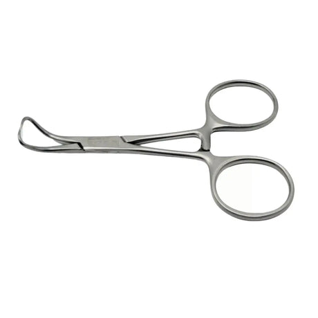 Aesculap BF431R Backhaus Towel Clamp, Curved, 3 1/2" Aesculap