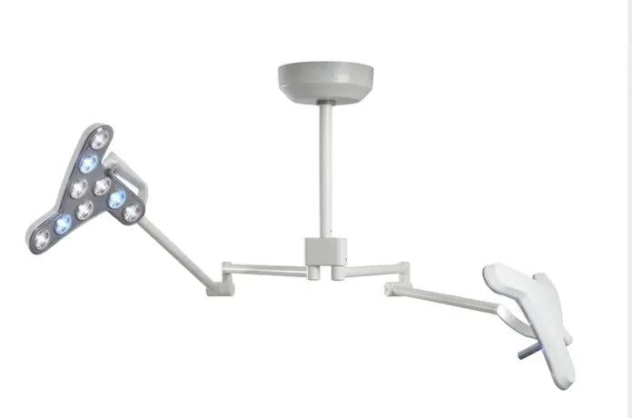 Waldmann Triango Fokus LED 100-3 C, Dual Head, Dimming, Color Changing - Ceiling Waldmann Lighting