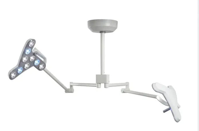 Waldmann Triango Fokus LED 100-3 C, Dual Head, Dimming, Color Changing - Ceiling Waldmann Lighting