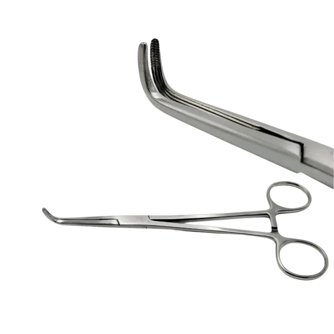 Angled Forceps V. Mueller SU10525 Lahey Gall Duct Forceps Right Angled Cross-Ser