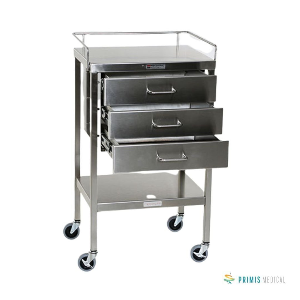 MidCentral Medical Stainless Steel MCM-522 Utility Table 16" x 20" x 34" (New)