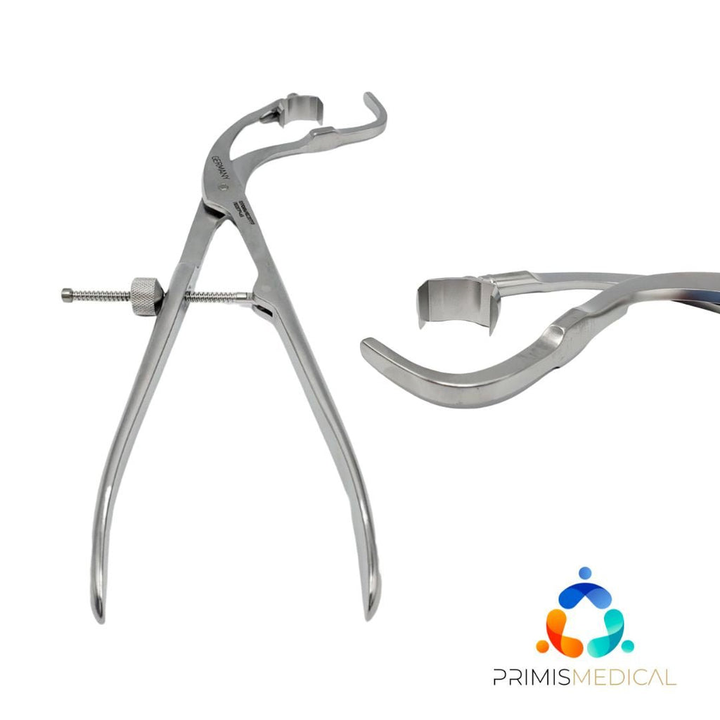 Synthes 398.814 Plate Holding Forceps Swivel Foot Size 3 Orthopedic 11-1/2"