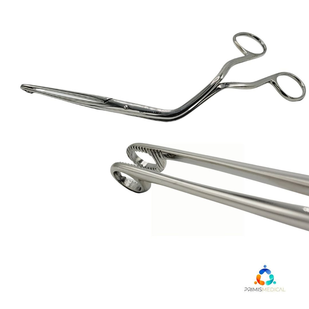 V. Mueller AS11110 Magill Forceps Large Size Serrated Jaws Without Light Attachment