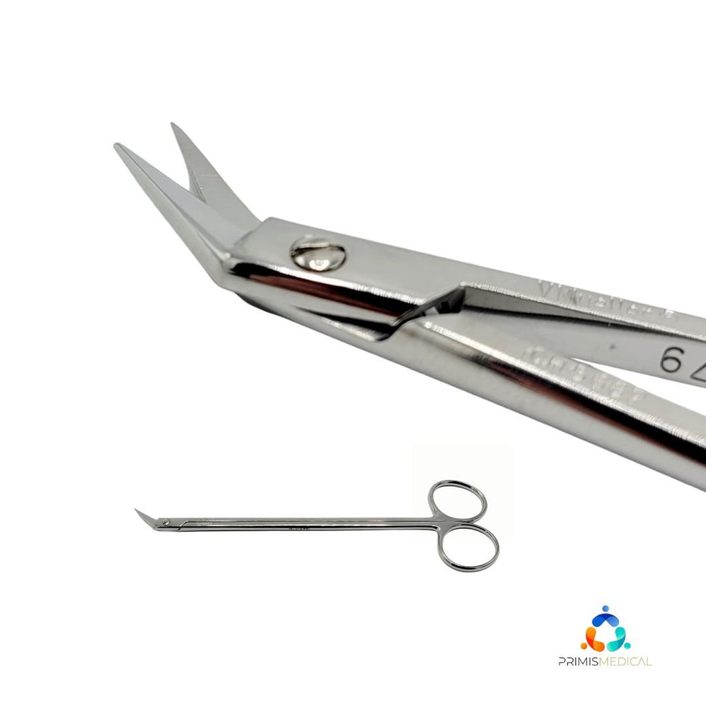 V. Mueller CH5662 Potts-Smith Scissors Angled 45 Regular Blades,Lgth 7/8"