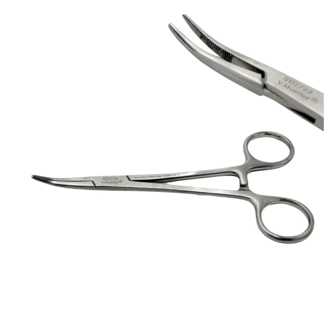 V. Mueller SU2722 Kelly Artery Forceps Curved Overall Length 5-1/