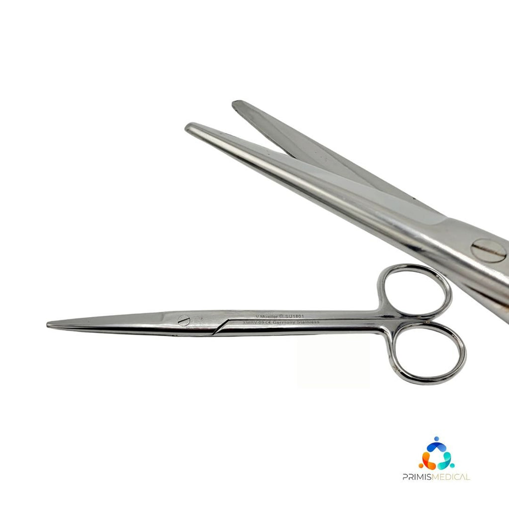 V. Mueller SU1801 Mayo Dissecting Scissors Straight Overall Length 6-3/4"(17.1Cm)
