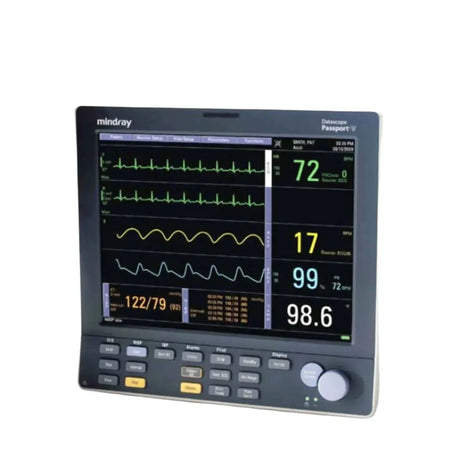 Mindray Passport V Patient Monitor Masimo 01.07 Certified Mindray