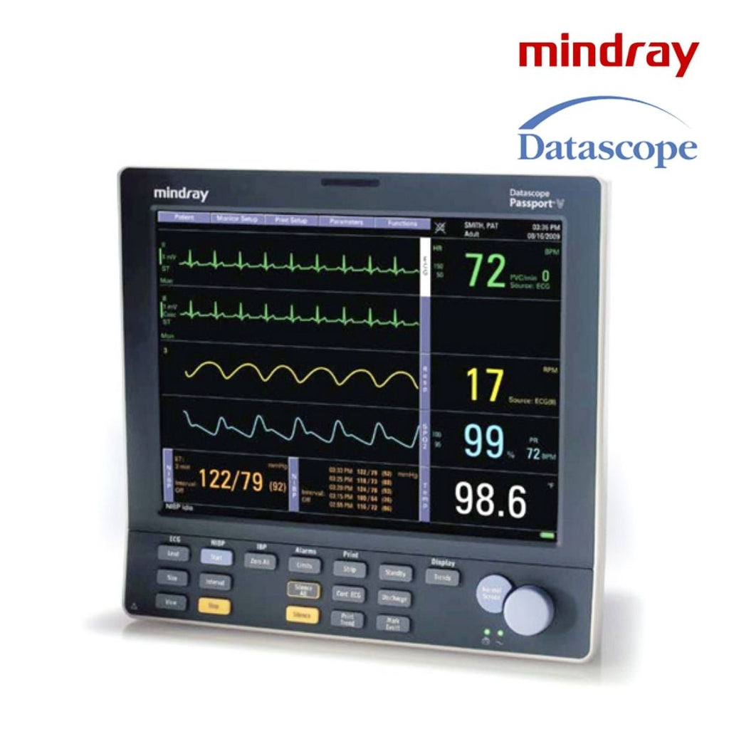 Mindray Passport V Patient Monitor Masimo 01.07   Certified