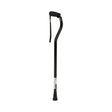 McKesson 1065214 Aluminum Offset Cane, Black, 30 to 39 Inch Height McKesson