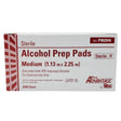 Pro Advantage Alcohol Prep Pads Medium 1.13" x 2.25" Box of 200 NDC