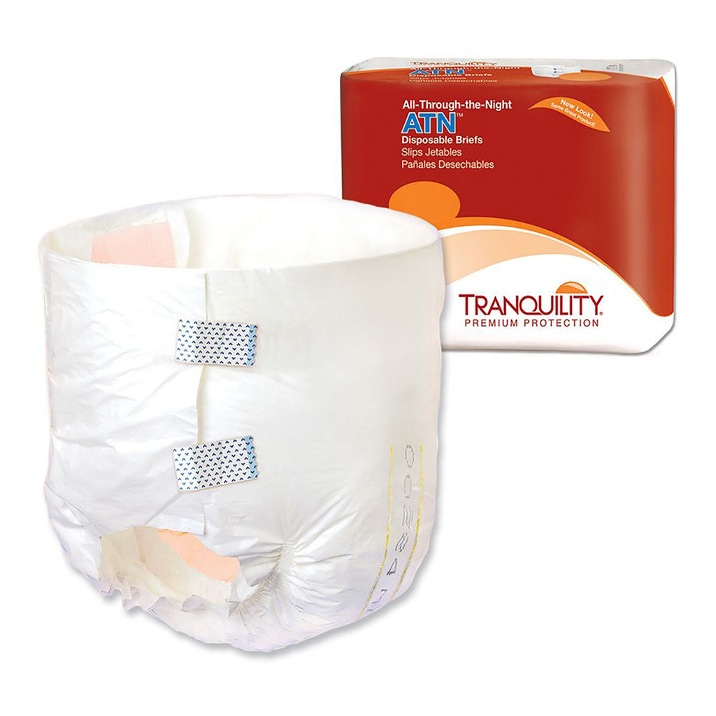Tranquility ATN Maximum Protection Incontinence Briefs x-small to X-Large