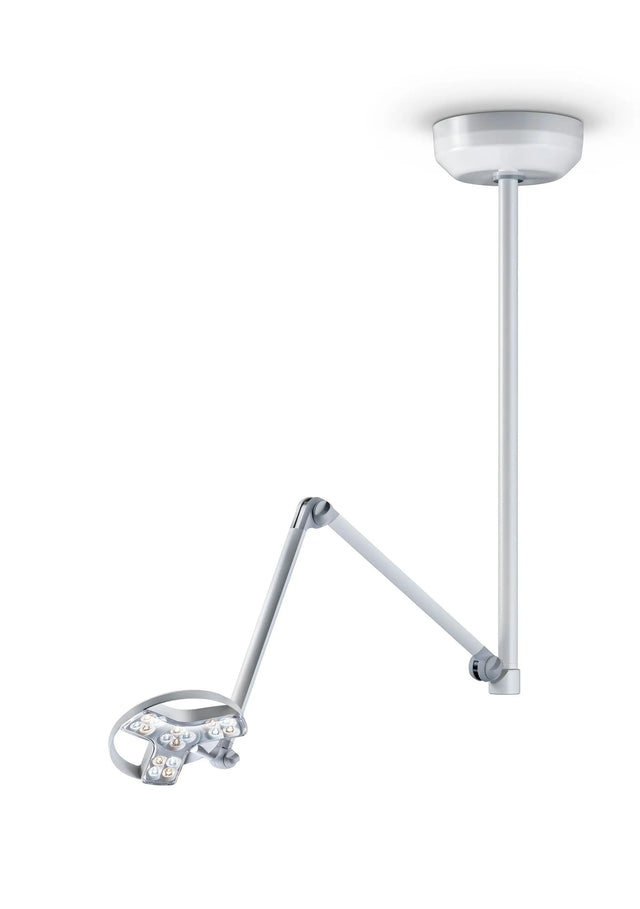Waldman Visiano 20-2 examination light with ceiling mount